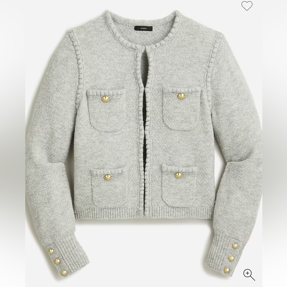 J.Crew Odette Sweater Lady Jacket